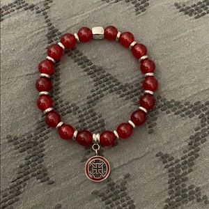 Rustic Cuff Beaded Bracelet